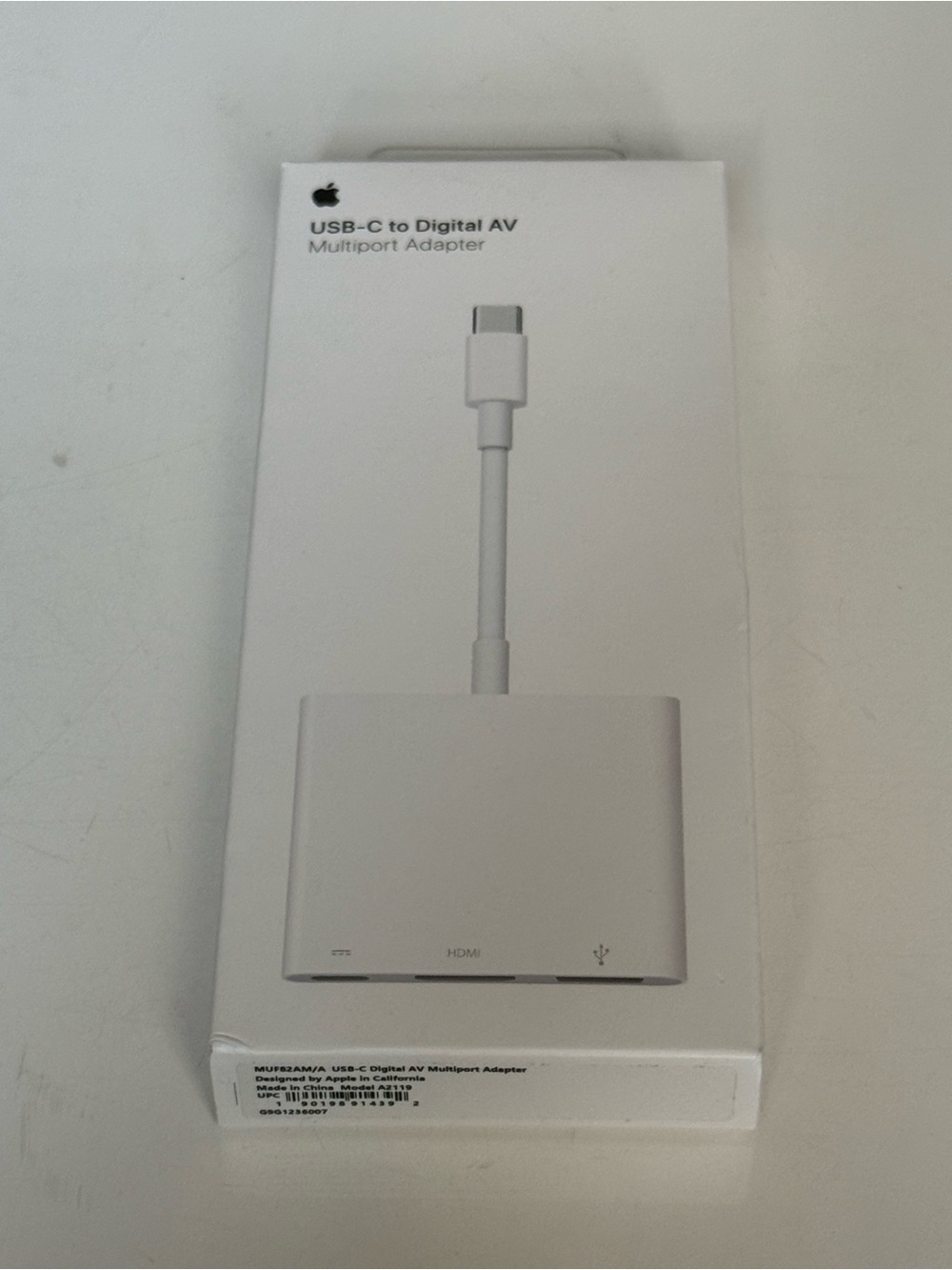 Apple USB-C Digital AV Multiport Adapter - White